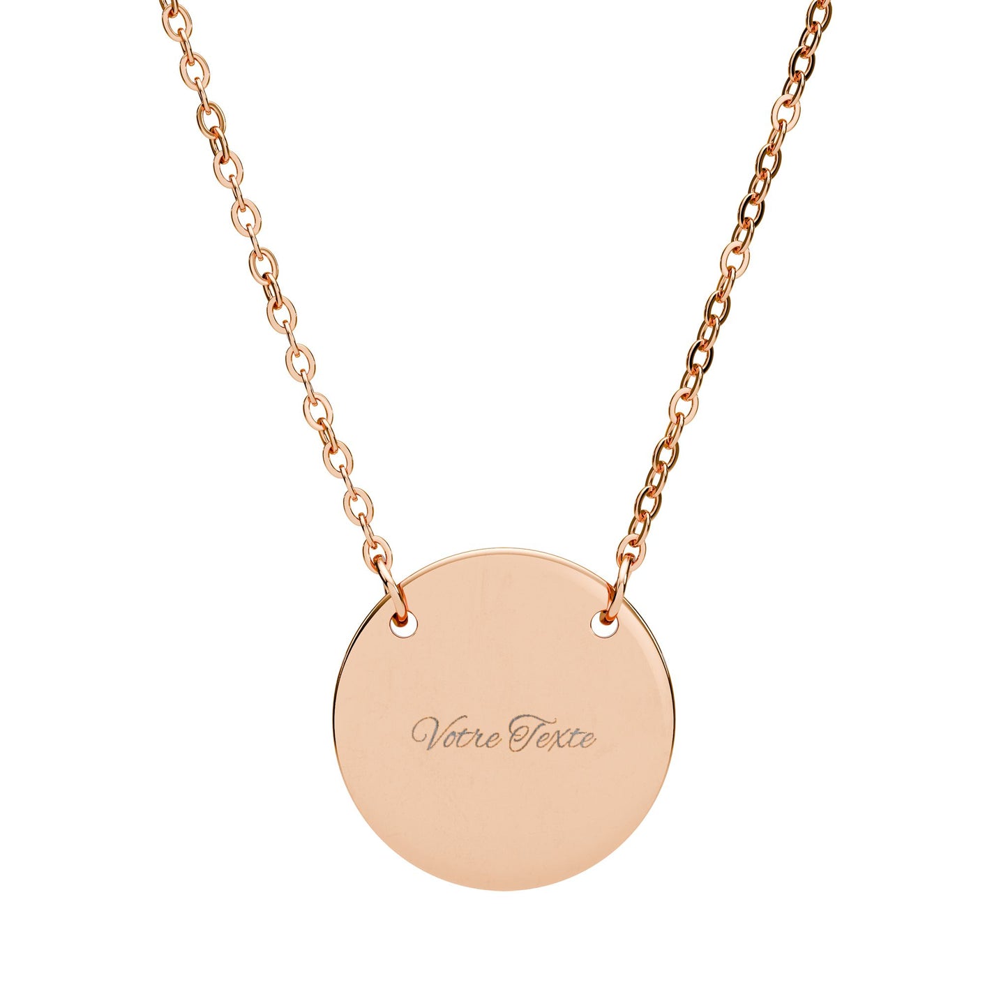 Collier Personnalisé Rond