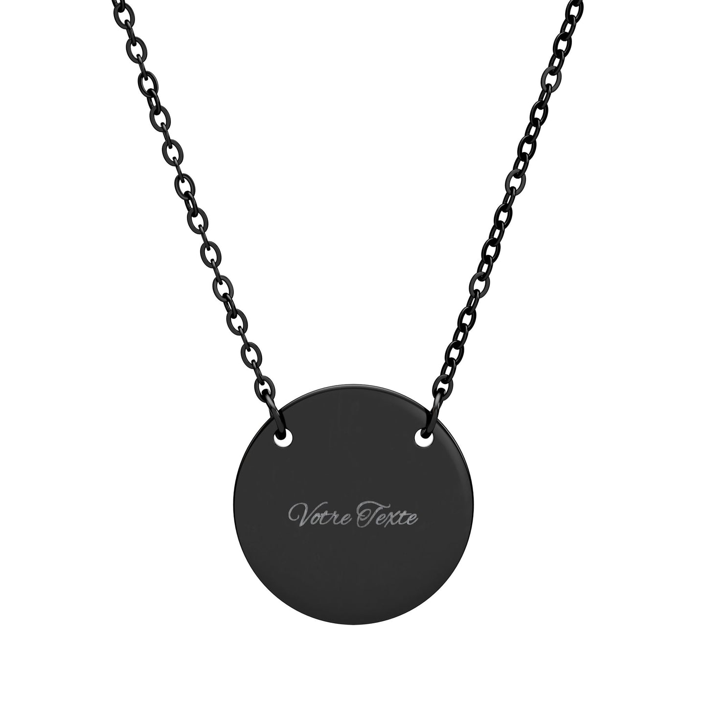 Collier Personnalisé Rond