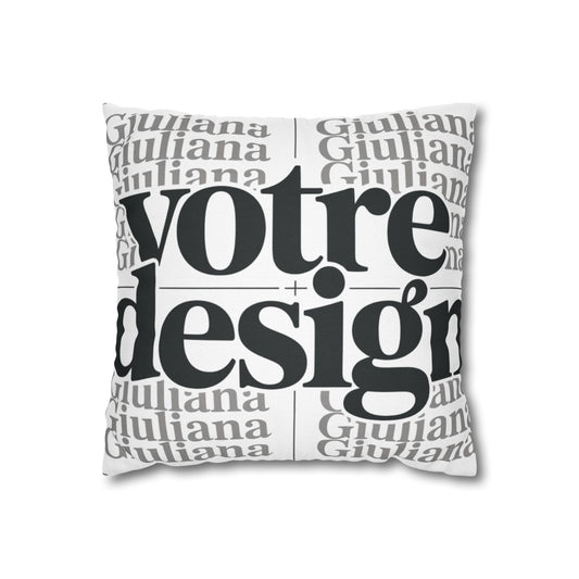 Housse de Coussin Personnalisée