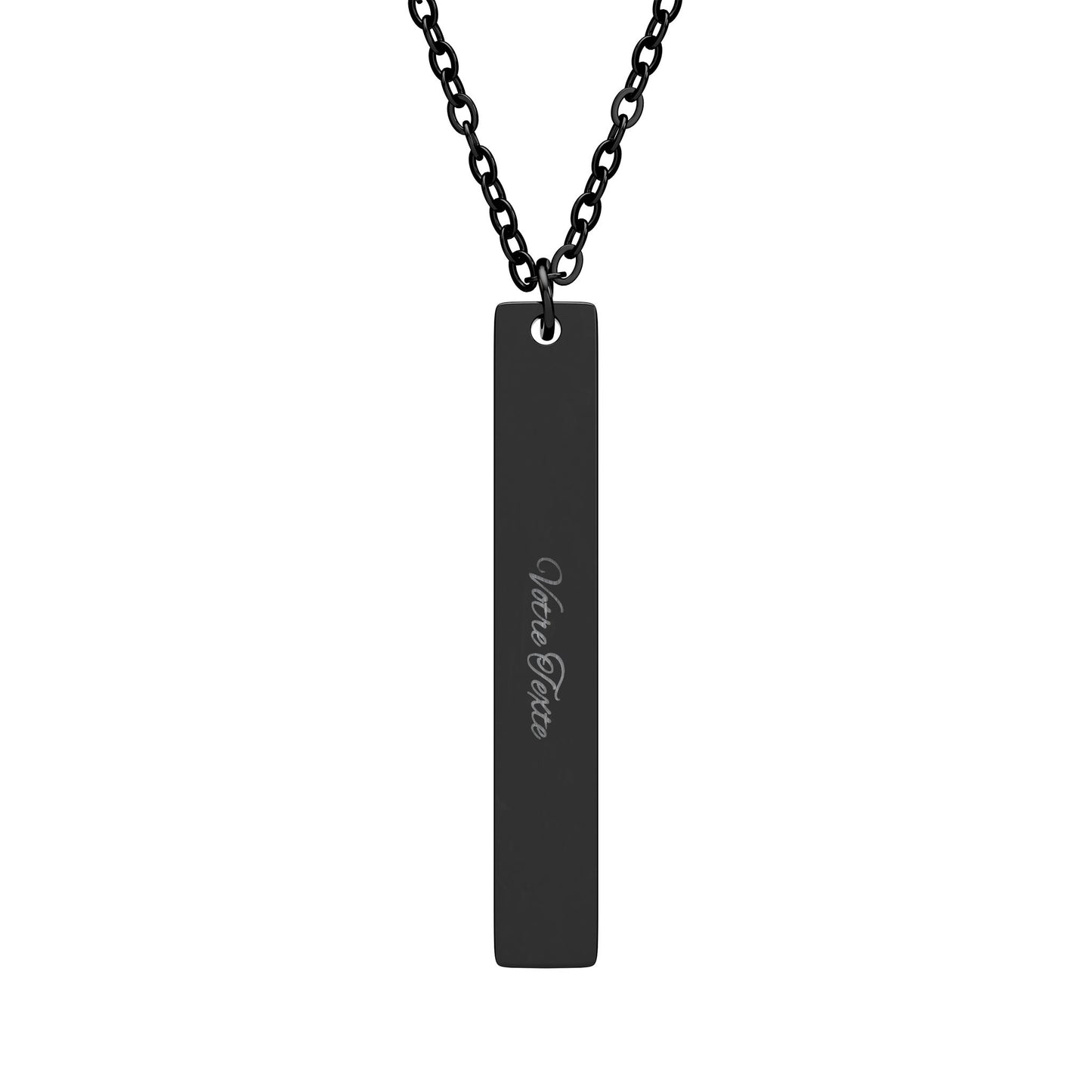 Collier Personnalisé Vertical