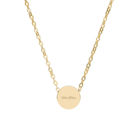 Collier Cercle Minimaliste Personnalisable