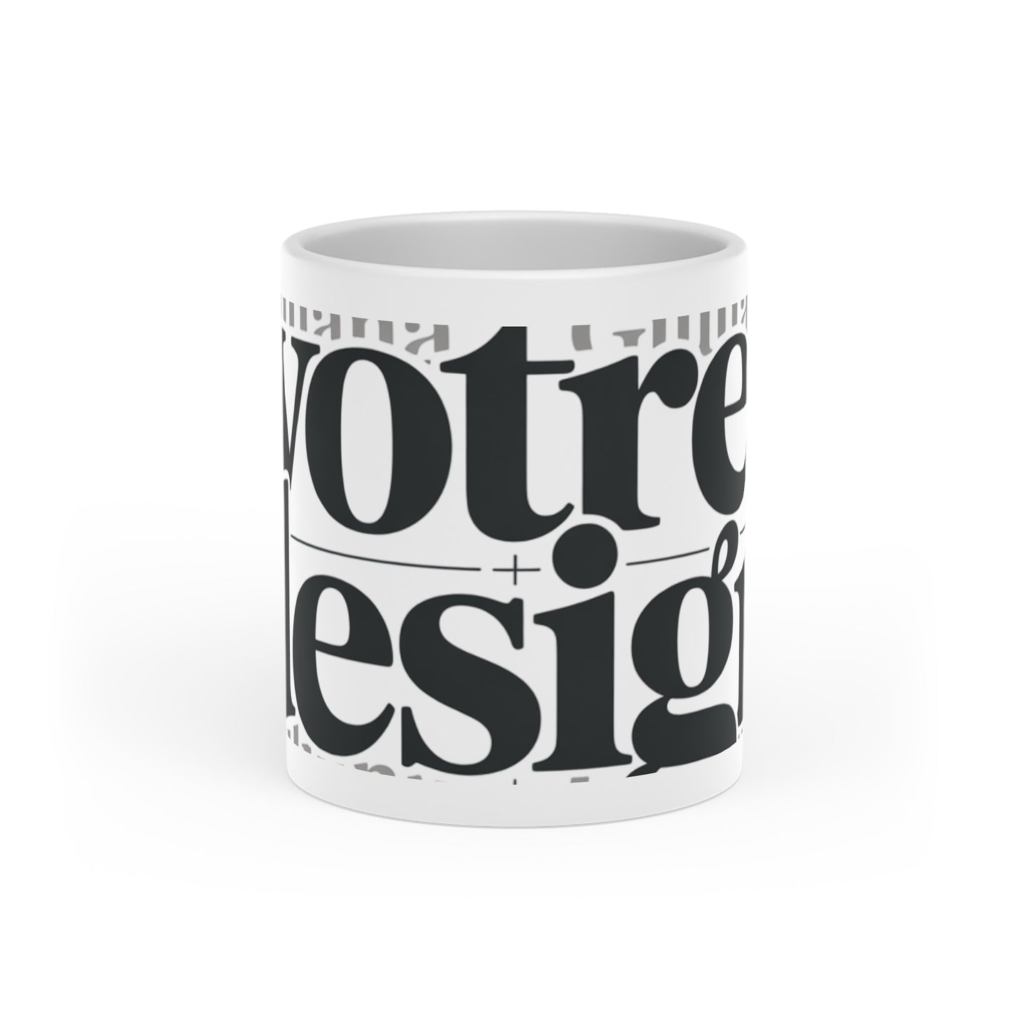 Mug Cœur Personnalisé