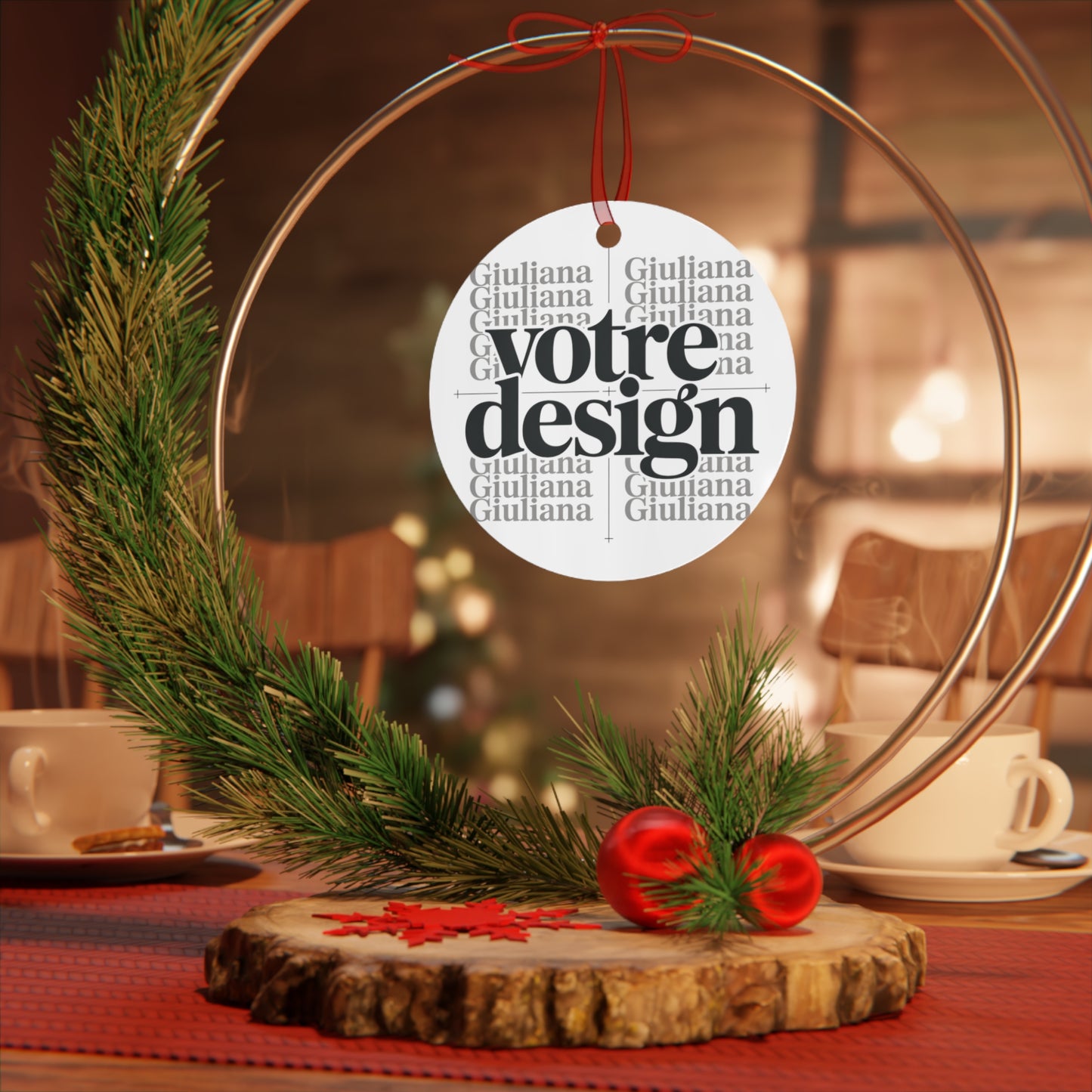 Décoration métallique Personnalisée