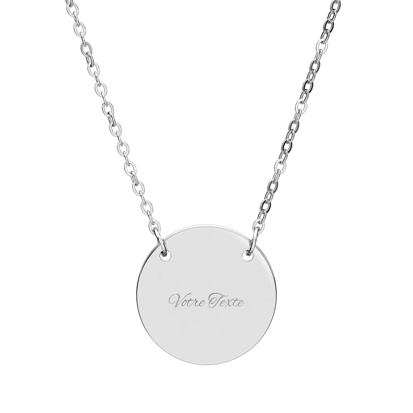 Collier Personnalisé Rond