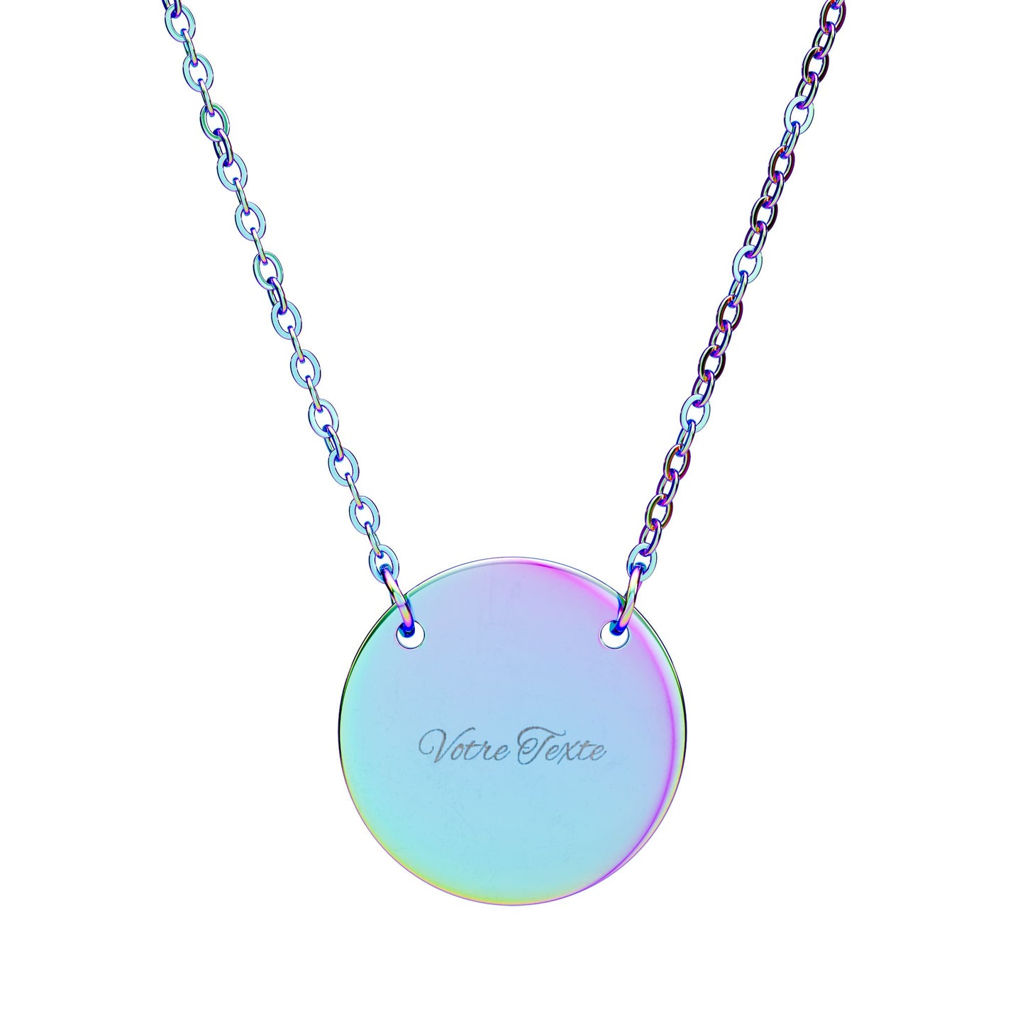 Collier Personnalisé Rond