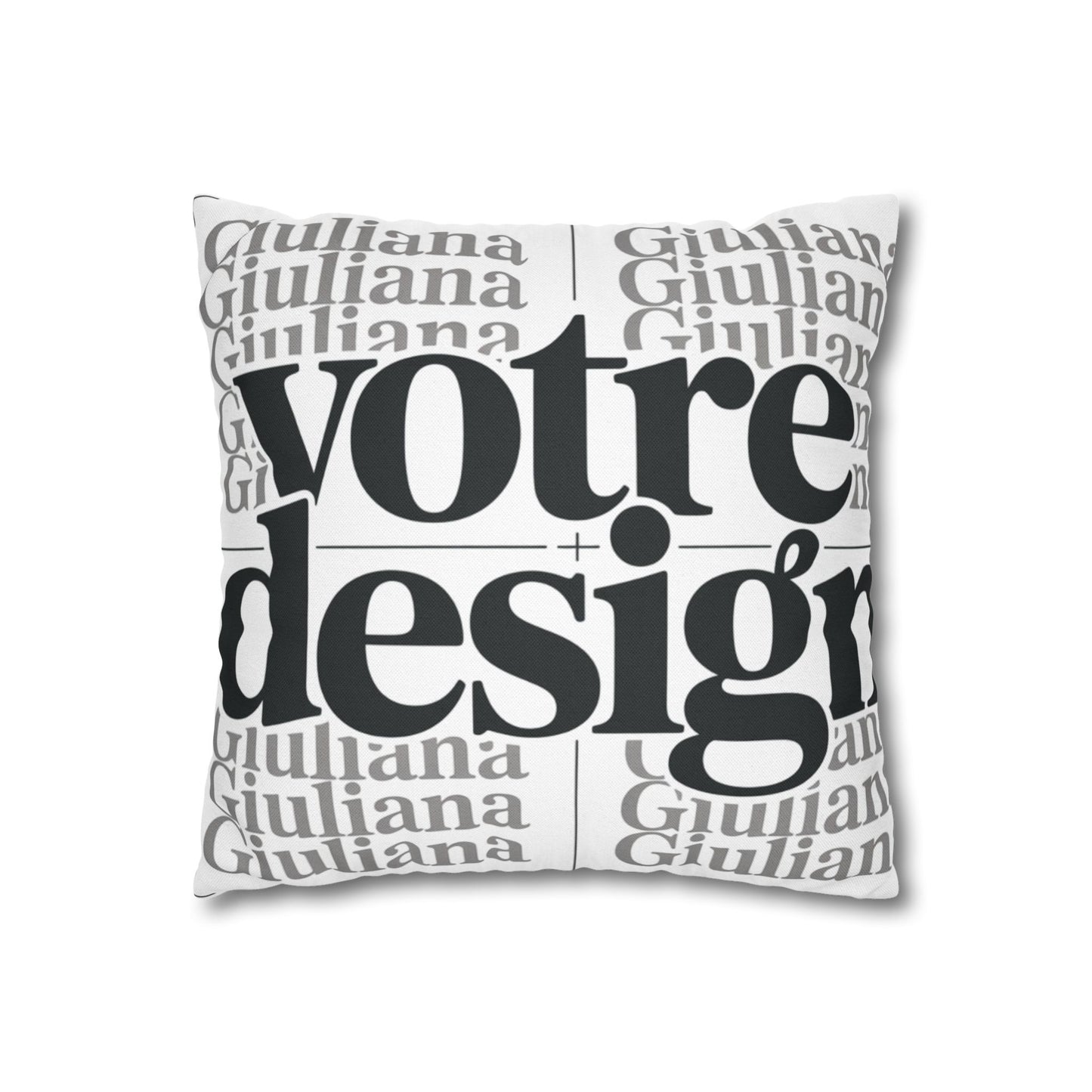 Housse de Coussin Personnalisée